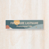 Aangepaste naam Boho Deurbordje (Voorkant)
