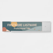 Aangepaste naam Boho Deurbordje (Voorkant)