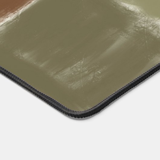 Aangepaste naam Boho Sage Green Terracotta Deskmat Bureaumat (Hoek)