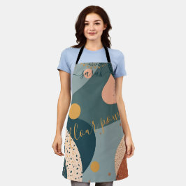 Aangepaste naam Boho Schort