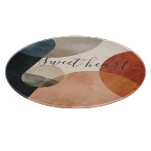 Aangepaste naam Boho Snijplank (Hoek)