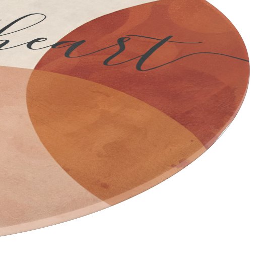 Aangepaste naam Boho Snijplank (Hoek)