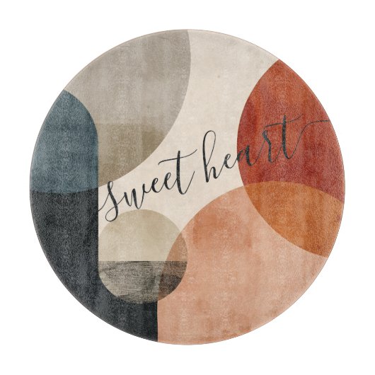 Aangepaste naam Boho Snijplank (Voorkant)