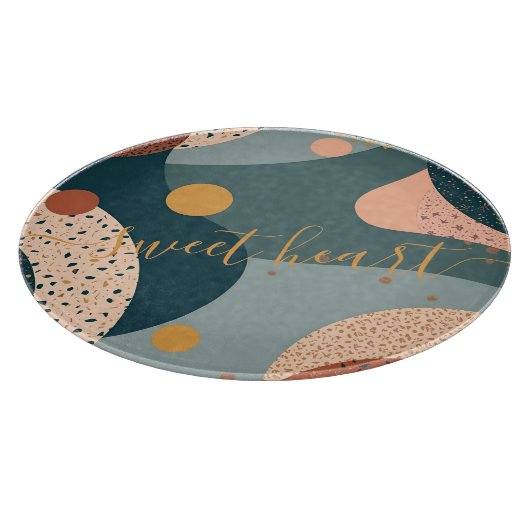 Aangepaste naam Boho Snijplank (Hoek)