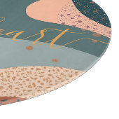 Aangepaste naam Boho Snijplank (Hoek)