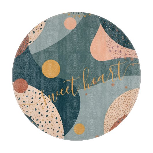 Aangepaste naam Boho Snijplank (Voorkant)