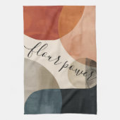 Aangepaste naam Boho Theedoek (Verticaal)