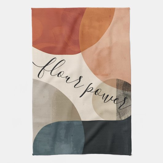 Aangepaste naam Boho Theedoek (Verticaal)