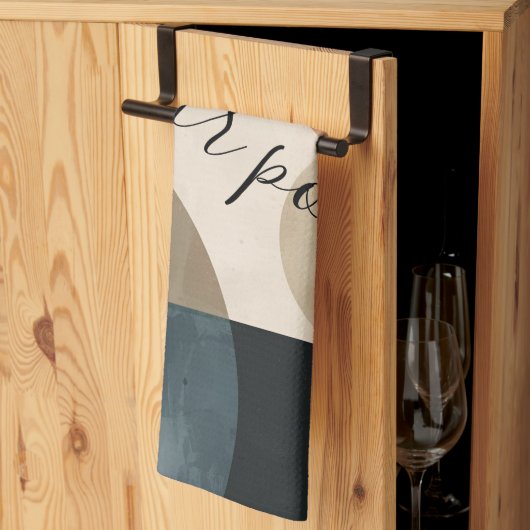 Aangepaste naam Boho Theedoek (Derde Gevouwen)