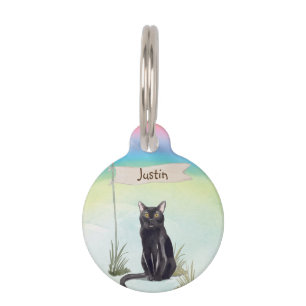 Aangepaste naam bombay Cat Pet Huisdierpenning