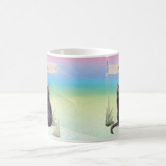 Aangepaste naam bombay Cat Pet Koffiemok (Center)