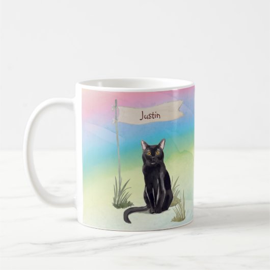 Aangepaste naam bombay Cat Pet Koffiemok (Links)