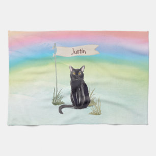 Aangepaste naam bombay Cat Pet Theedoek