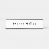 Aangepaste naam Borden & Desk Tekens Bureau Naambordje (Voorkant)