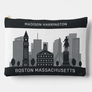 Aangepaste naam Boston Massachusetts Etui