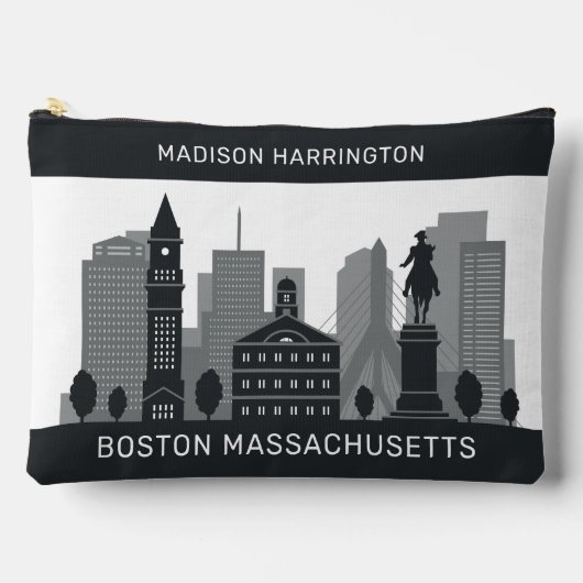 Aangepaste naam Boston Massachusetts Etui (Voorkant)