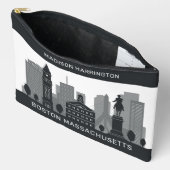Aangepaste naam Boston Massachusetts Etui (Open)