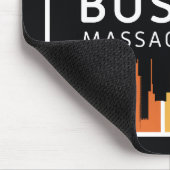 Aangepaste naam Boston Massachusetts Muismat (Hoek)