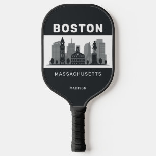 Aangepaste naam Boston Massachusetts Pickleball Paddle