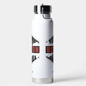 Aangepaste naam Boston Massachusetts Waterfles (Links)