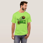 Aangepaste naam BOUNCE Basketbal kleding T-shirt (Voorkant volledig)