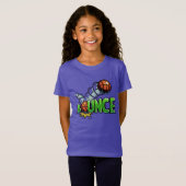 Aangepaste naam BOUNCE Basketbal kleding T-shirt (Voorkant volledig)