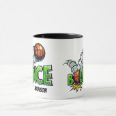 Aangepaste naam BOUNCE Basketbal mokken (Midden)