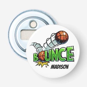 Aangepaste naam BOUNCE Basketball Fles opener