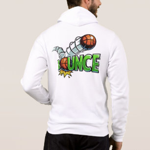 Aangepaste naam BOUNCE Basketball Hoodie