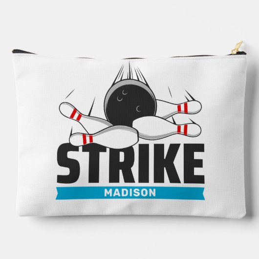 Aangepaste naam Bowling Strike Etui (Achterkant)