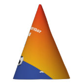 Aangepaste naam Boy 3rd Birthday Sports Balls Feesthoedjes (Rechts)