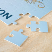 Aangepaste naam Boy First Heilige Commune Puzzle Legpuzzel (Zijkant)