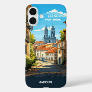 Aangepaste naam Braga Portugal iPhone 16 Plus Hoesje