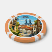 Aangepaste naam Braga Portugal Poker Chips (Enkel)