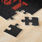 Aangepaste NAAM Brandweerman Eerste In Laatste Uit Legpuzzel (Zijkant)