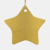 Aangepaste naam, brandweerman Hero Keramisch Ornament (Achterkant)