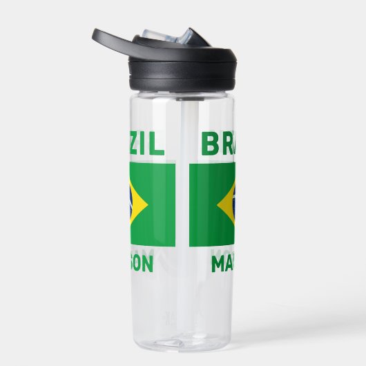 Aangepaste naam Brazilië Waterfles (Rechts)