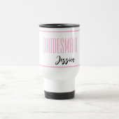 Aangepaste naam Bridesmaid Travel Mug Reisbeker (Center)