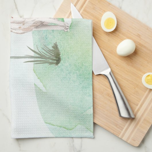 Aangepaste naam Brittany Pet Dog Theedoek (Quarter Fold)