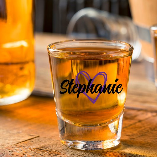 Aangepaste Naam Bruidsmeisje Hen Party Favorieten Shot Glas