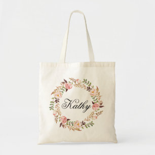 Aangepaste naam bruiloft Gepersonaliseerd hersenvo Tote Bag