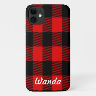 Aangepaste naam buffer geplaatst Case-Mate iPhone case