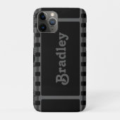 Aangepaste naam camera negatieve film Case-Mate iPhone case (Achterkant)