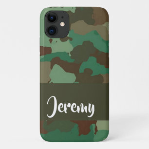 Aangepaste naam camouflage patroon Case-Mate iPhone case