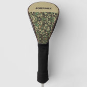 Aangepaste naam camouflage patroon golfheadcover (Voorkant)