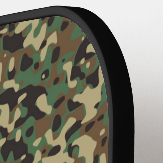 Aangepaste naam camouflage patroon pickleball paddle (Links Detail)