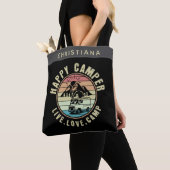 Aangepaste naam Camping - Live. Liefde. Camp Tote Bag (Dichtbij)