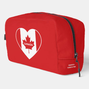 aangepaste naam CANADA Love Toilettasje