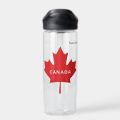 Aangepaste naam Canada Maple Leaf Waterfles (Achterkant)
