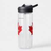 Aangepaste naam Canada Maple Leaf Waterfles (Links)